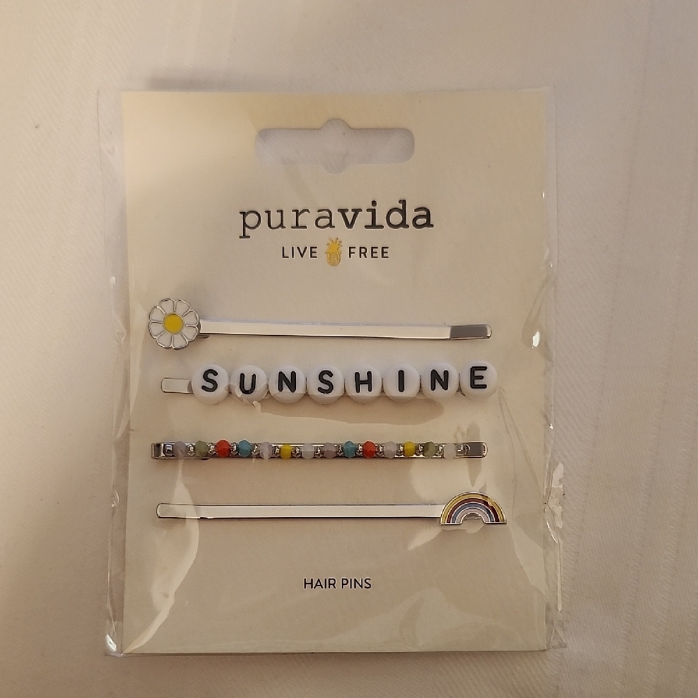 Pura Vida Hair Pins, New In Package!